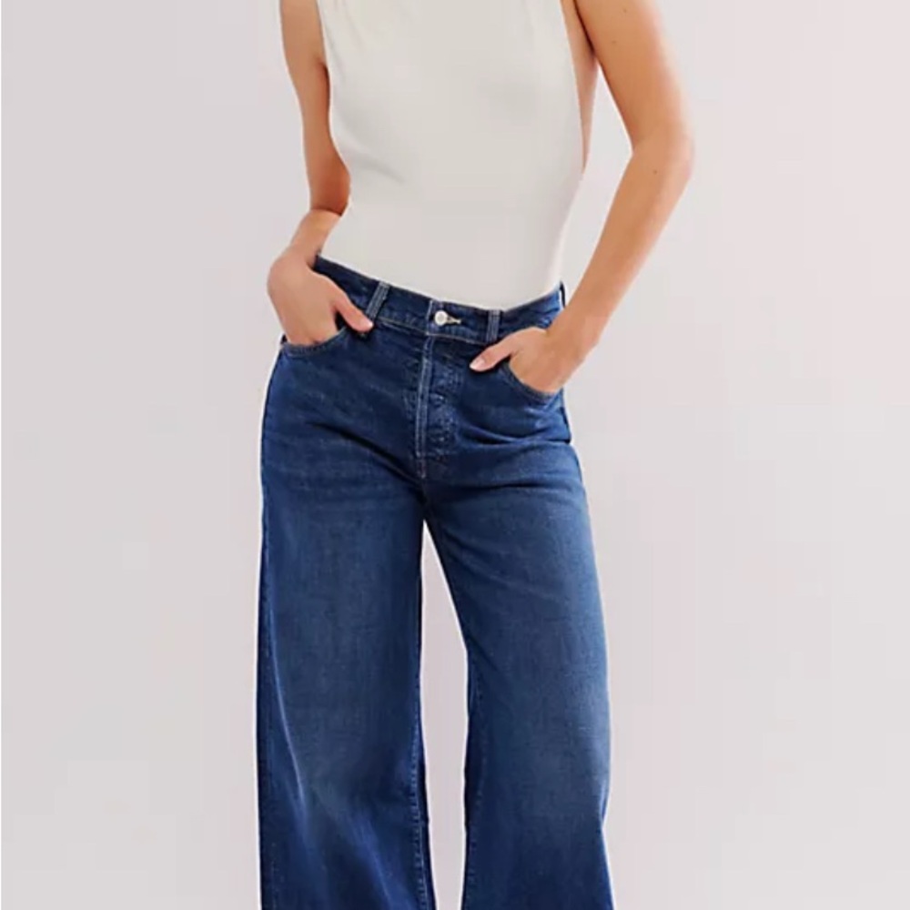 MOTHER Flare/wide leg. Ditcher roller sneak. NWT